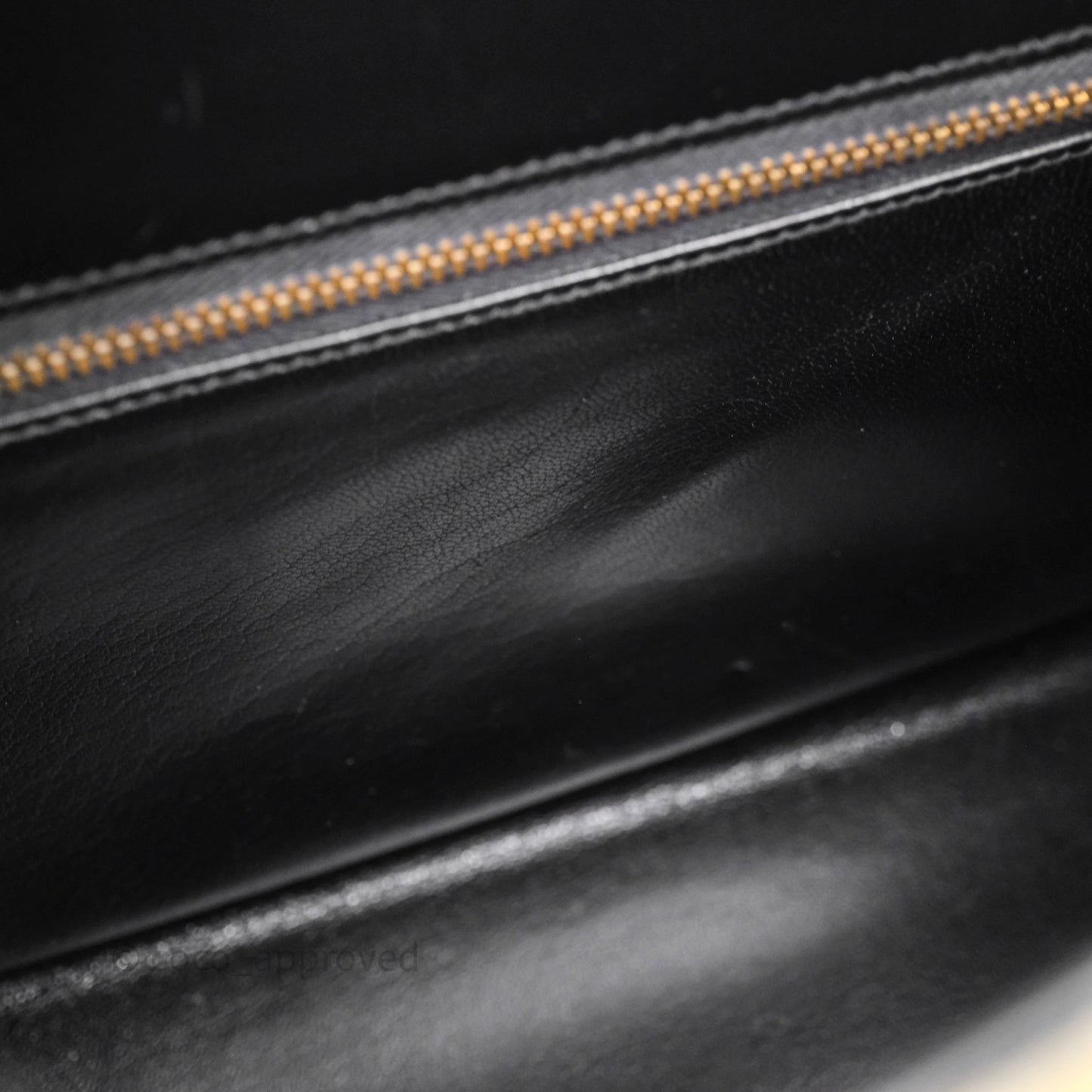 Hermès Vintage Kelly 28 Sellier Black Noir 89 Box Leather Gold Hardware