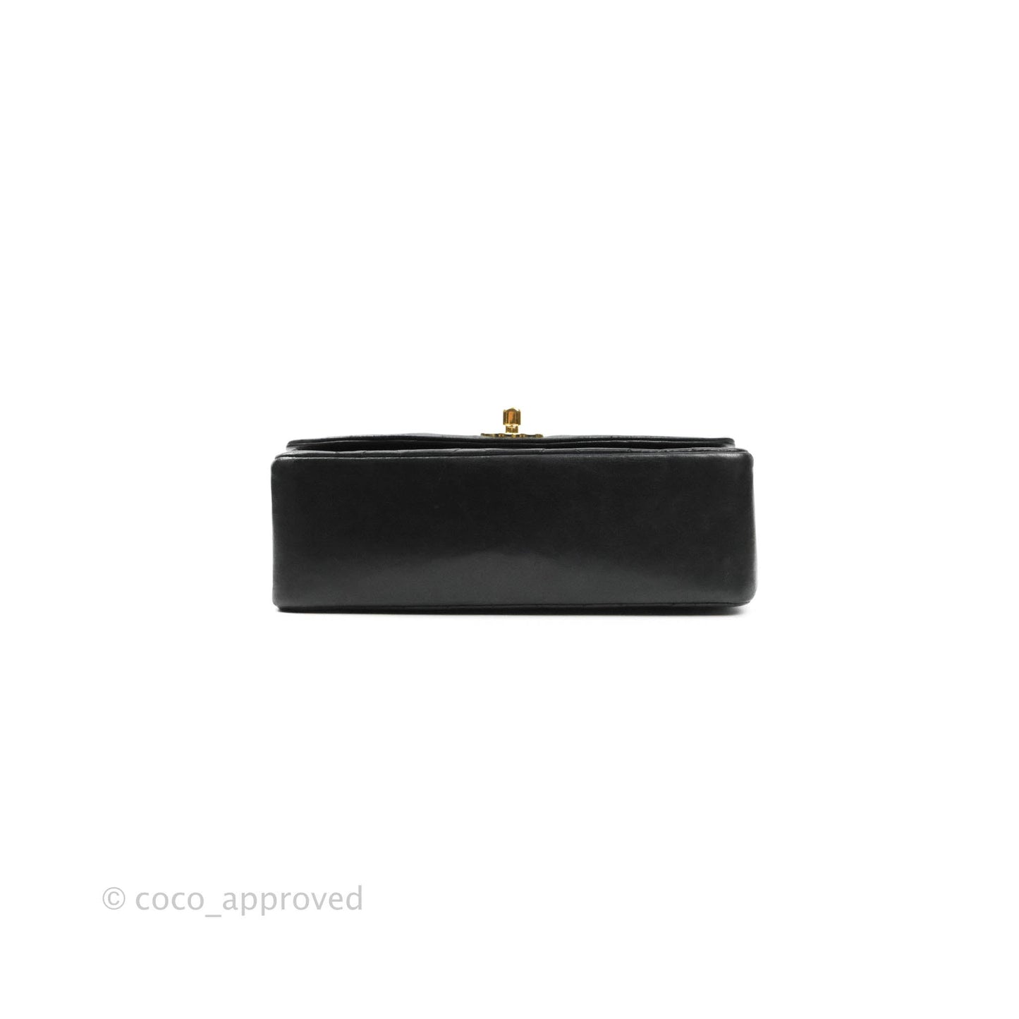 Chanel Black Quilted Lambskin Small Vintage Classic Diana Flap Bag