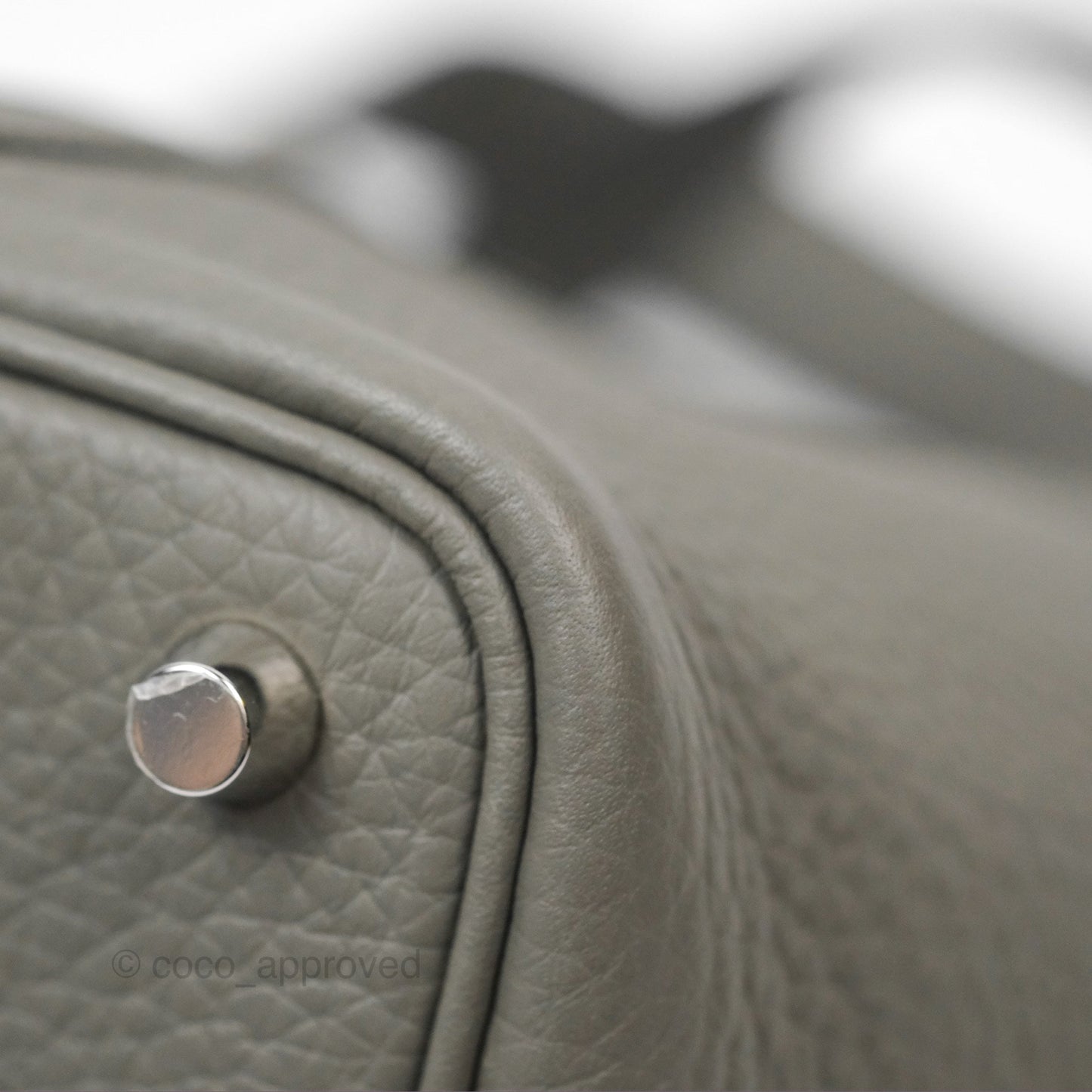 Hermès Picotin Lock 18 Gris Meyer 0L Clemence Palladium Hardware