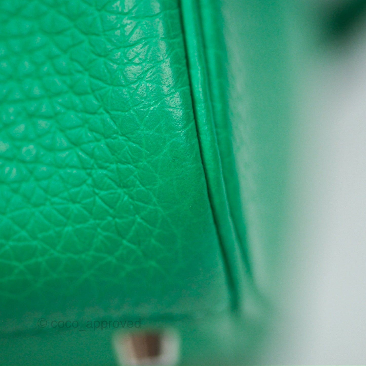 Hermès Mini Lindy 20 Menthe 6W Clemence Palladium Hardware