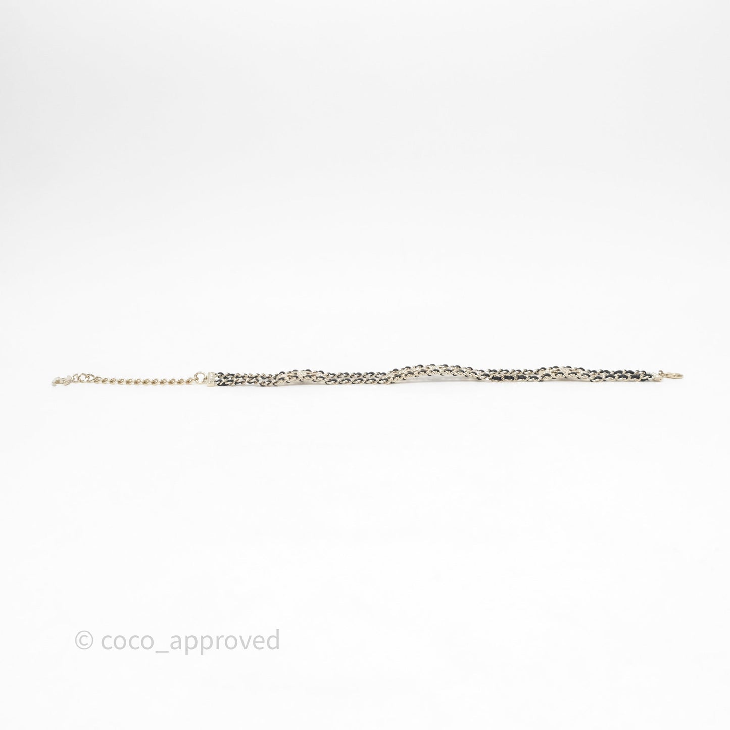 Chanel CC Leather Star Crystals Chocker 23C