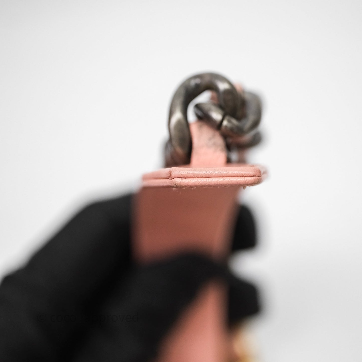 Chanel 19 Wallet on Chain WOC Light Pink Mixed Hardware