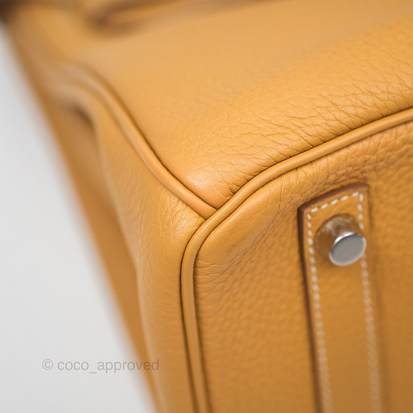 Hermès Birkin 30 Retourne Nature Sable 21 Togo Palladium Hardware