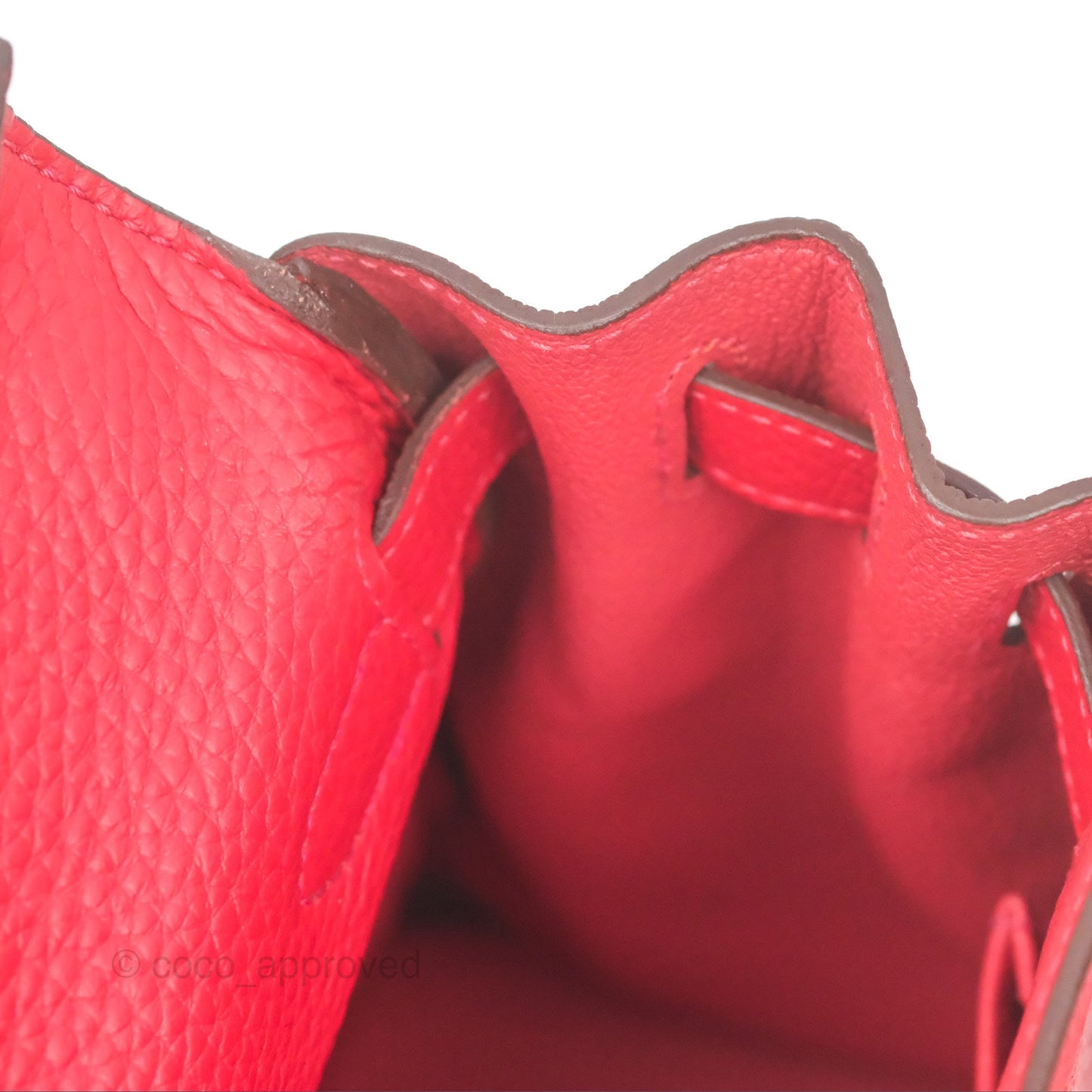Hermès Kelly 28 Retourne Rouge Tomate S5 Clemence Gold Hardware