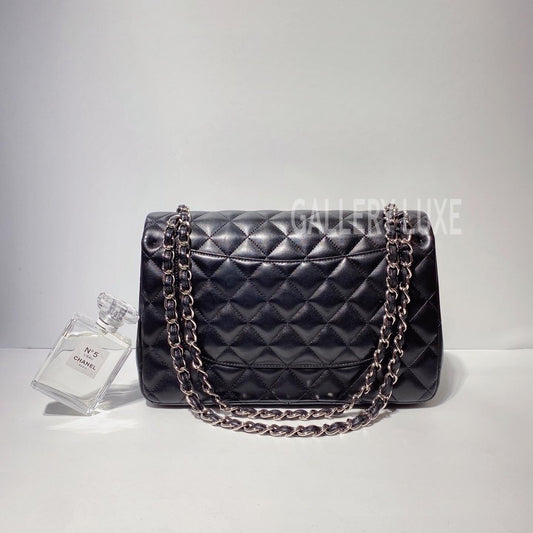 No.3326-Chanel Lambskin Classic Jumbo Flap Bag
