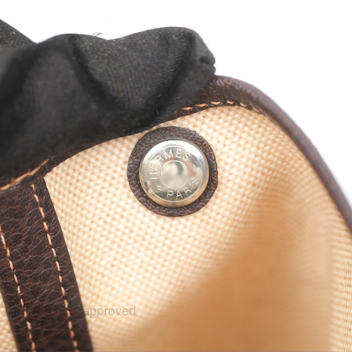 Hermès Garden Party 30 Canvas Brown/ Natural