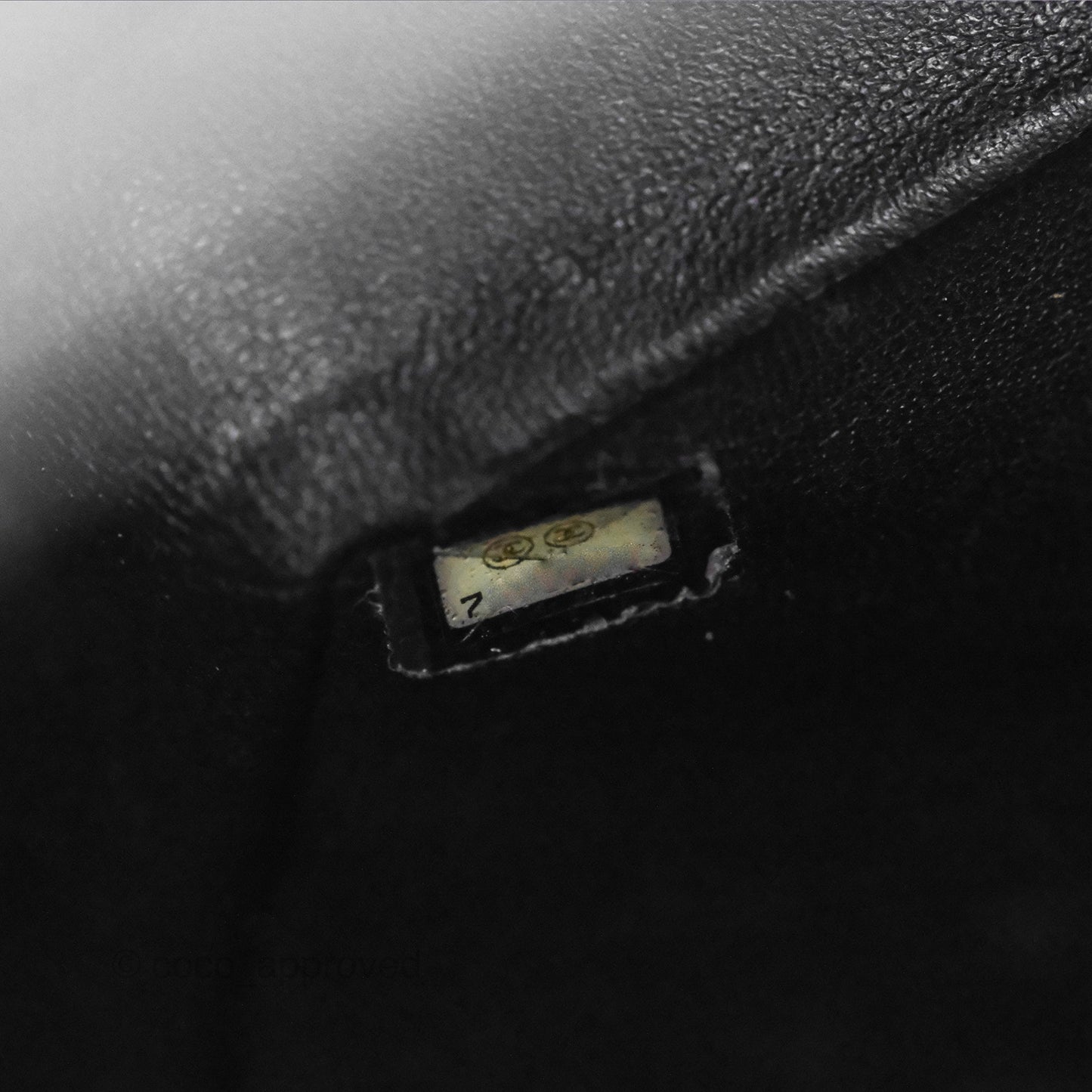 Chanel Classic Vintage Jumbo Single Flap Black Caviar Silver Hardware