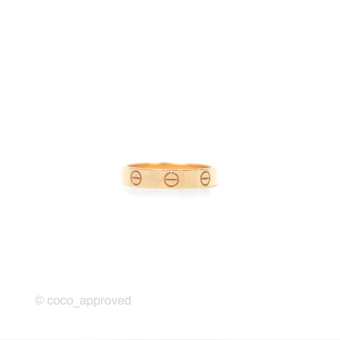 Cartier Love Band & Small Juste Un Clou Ring Set Rose Gold