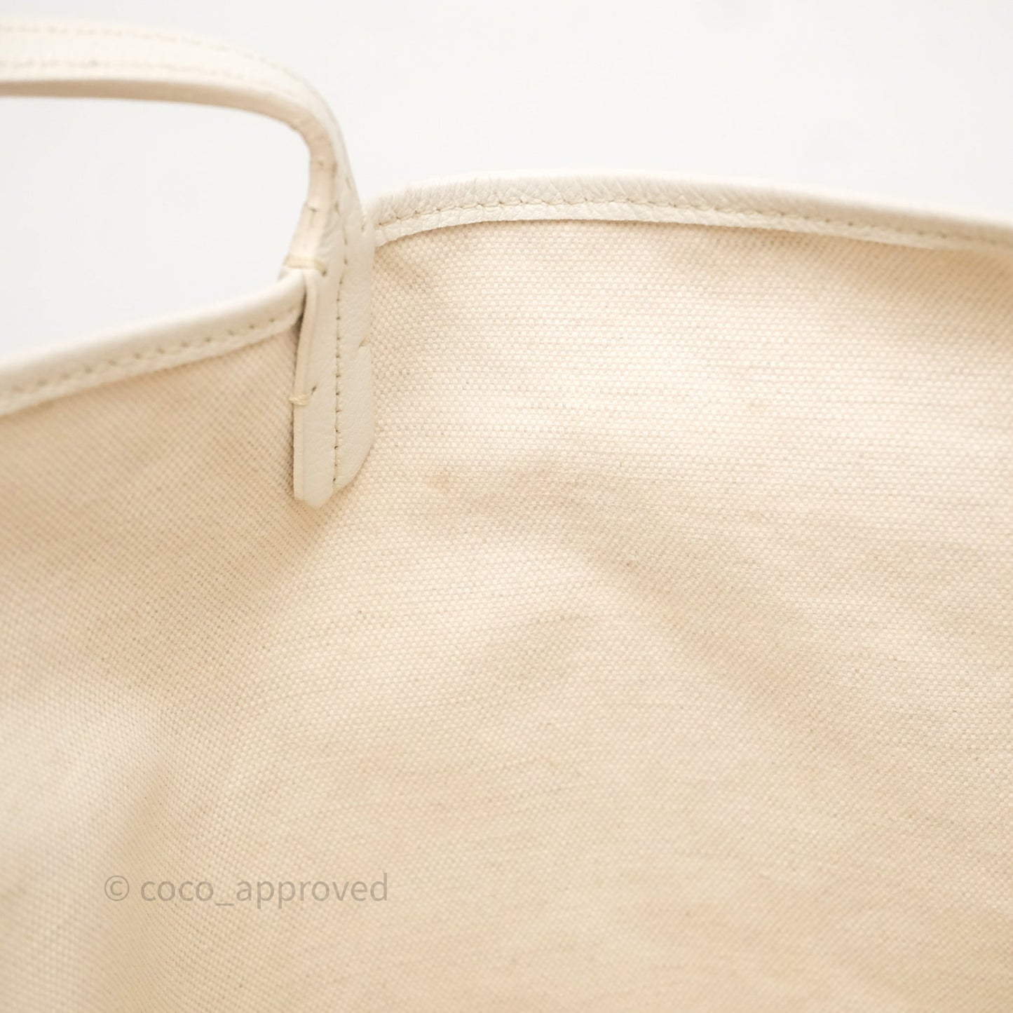 Goyard St Louis Tote PM White