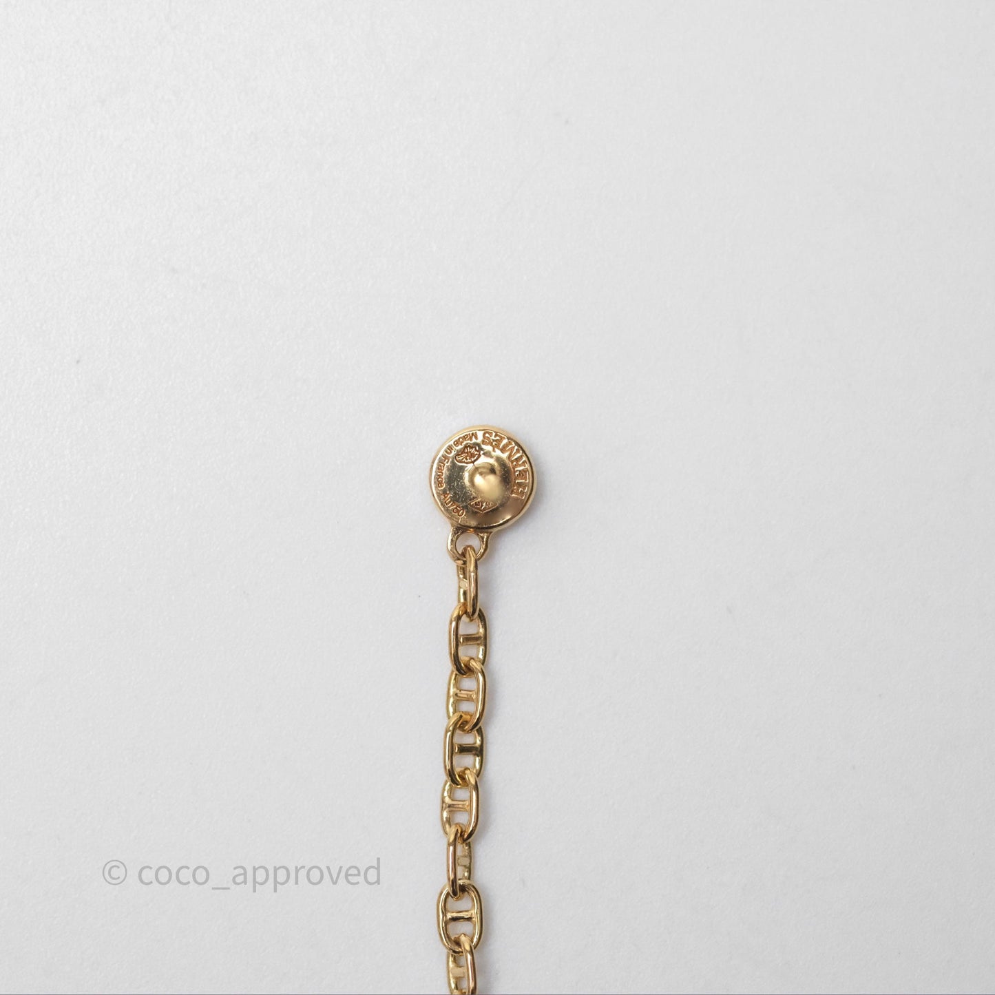 Hermès Farandole Drop Earrings 18K Rose Gold Diamond TPM