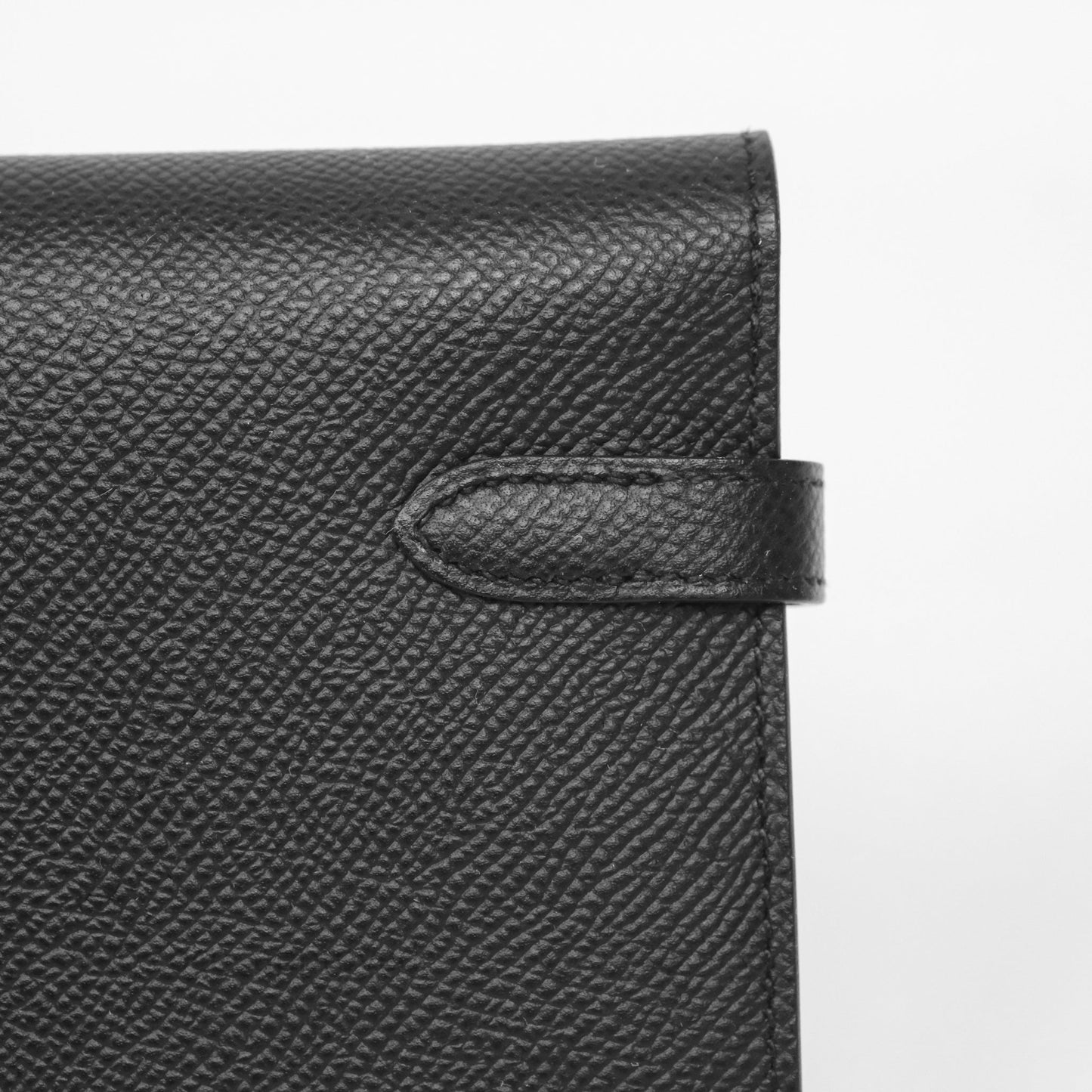 Hermès Kelly Wallet Black Noir 89 Epsom Gold Hardware