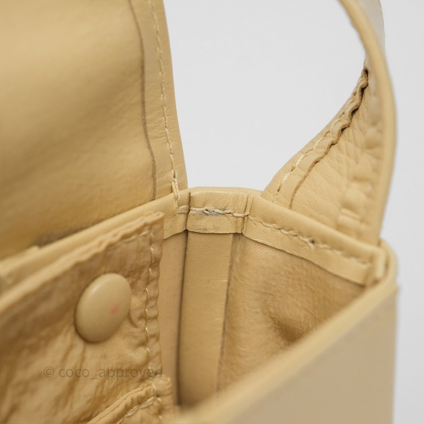 Bottega Veneta Cassette Mini Bag Porridge Calfskin