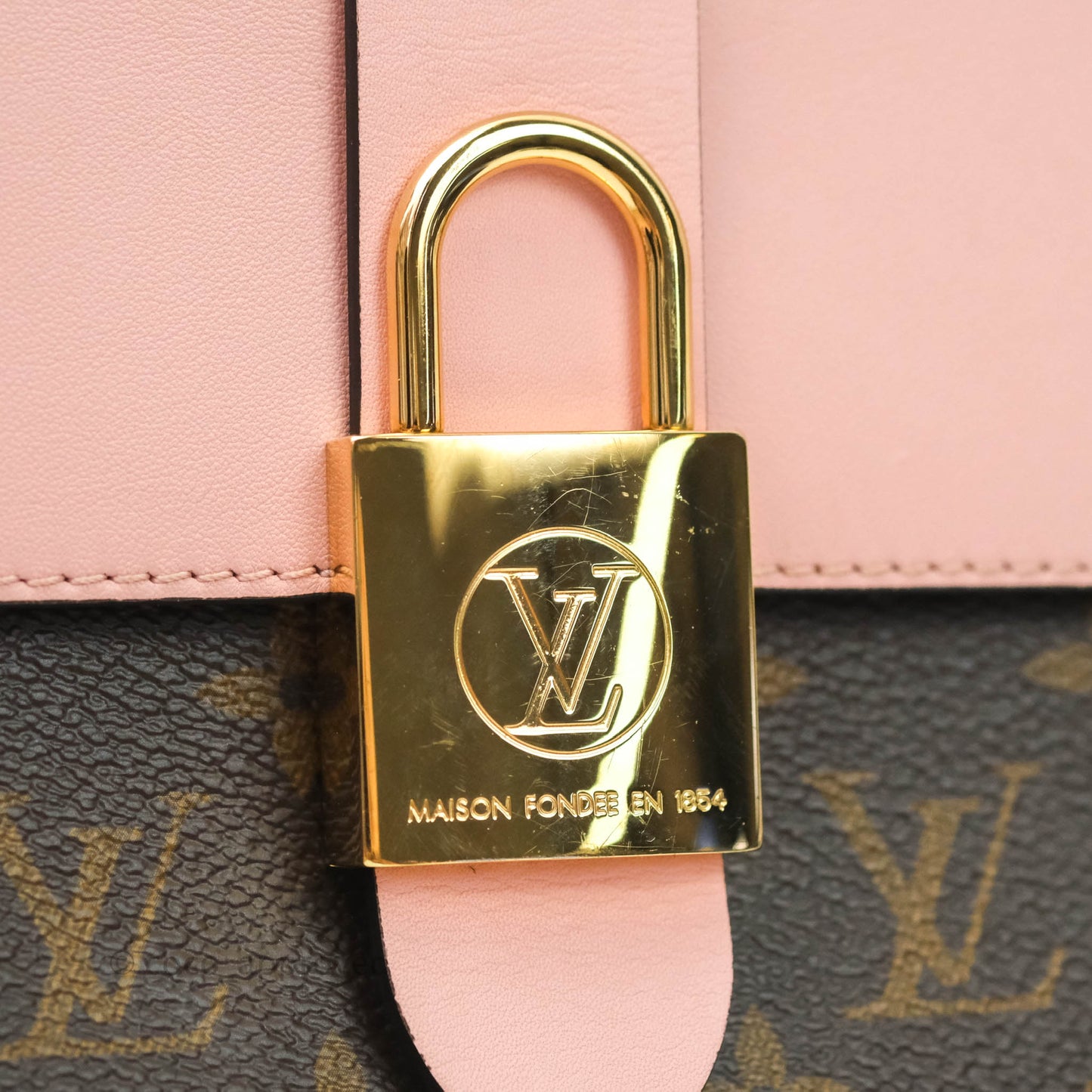 Louis Vuitton Monogram Locky BB Rose Poudre