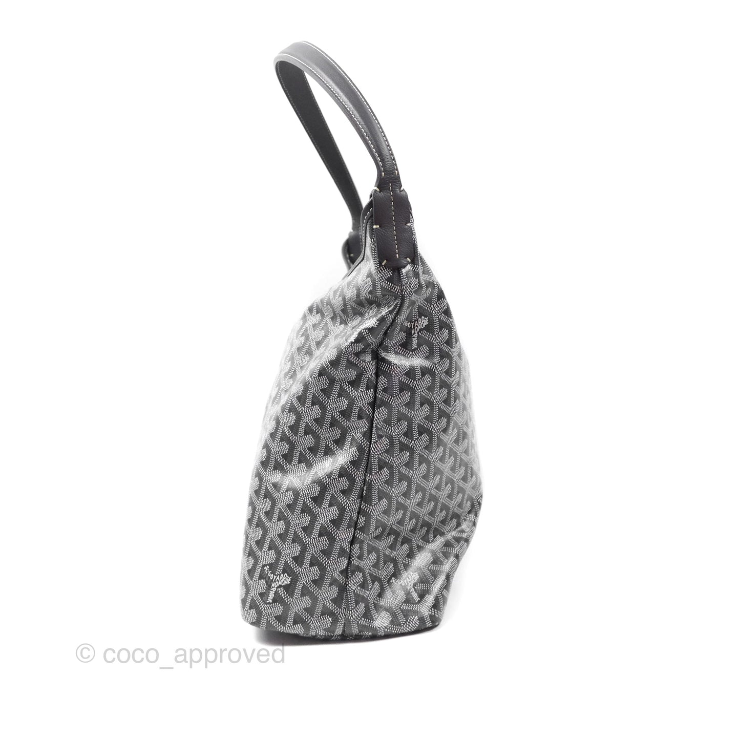 Goyard Bohème Hobo Bag Grey Goyardine Canvas