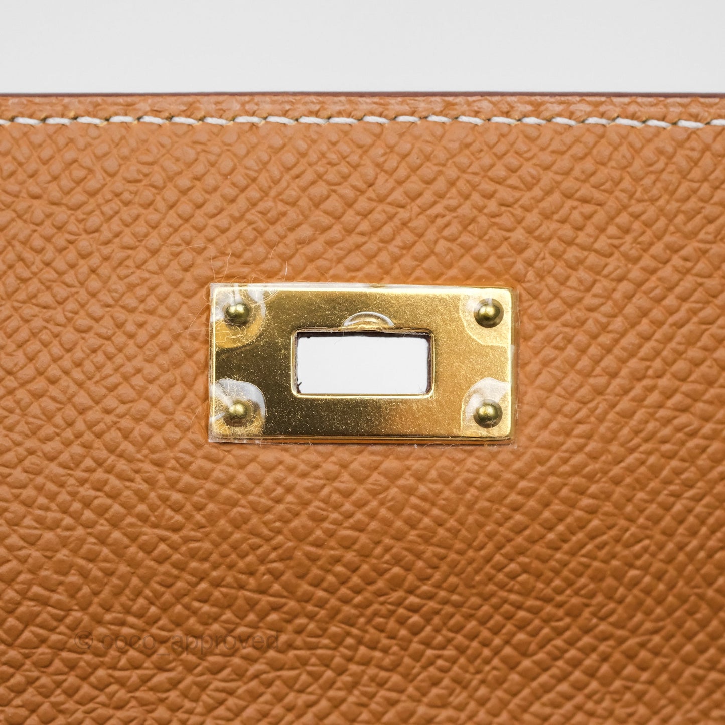 Hermès Kelly To Go Wallet Gold 37 Epsom Gold Hardware