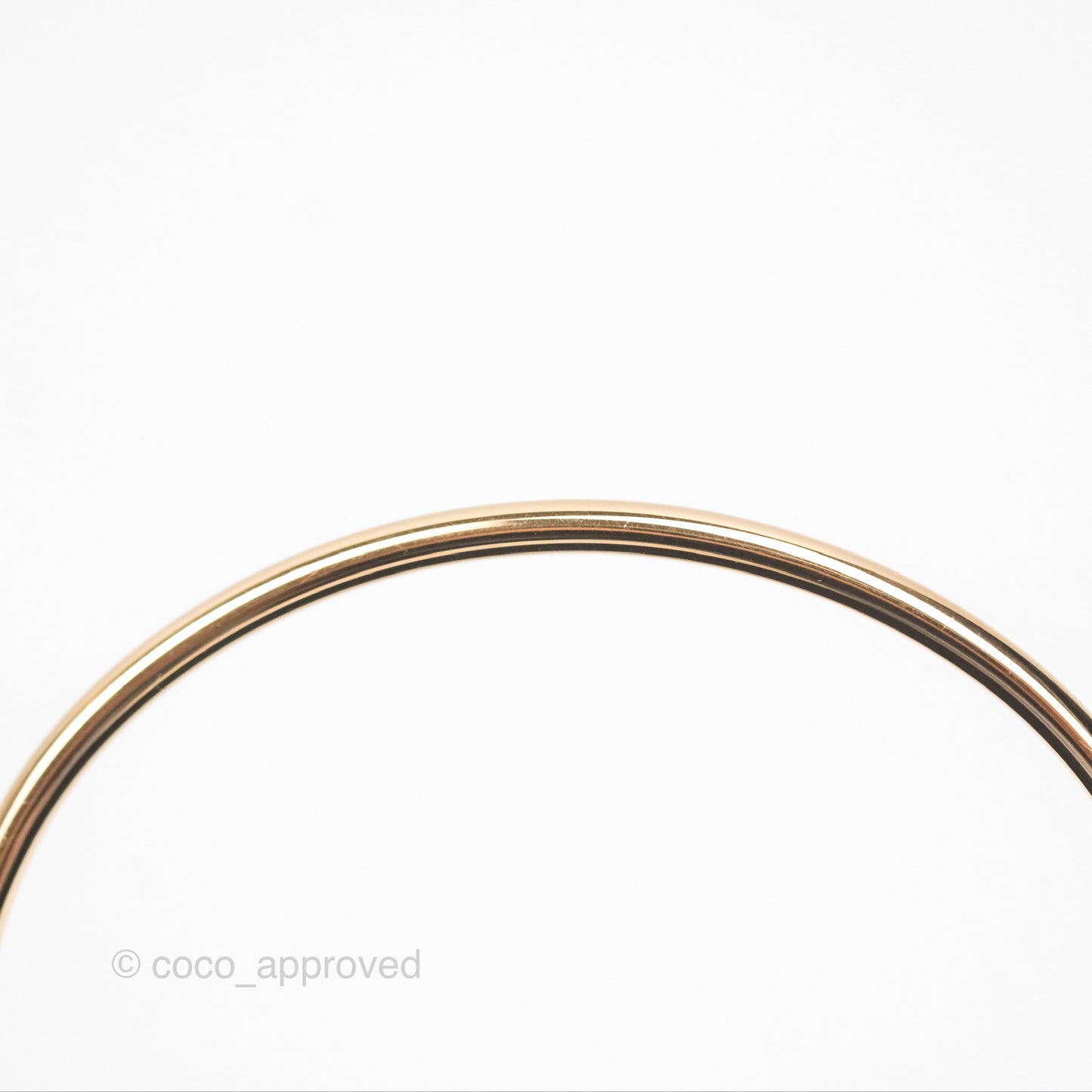 Cartier Small Juste Un Clou Bracelet Rose Gold Size 15