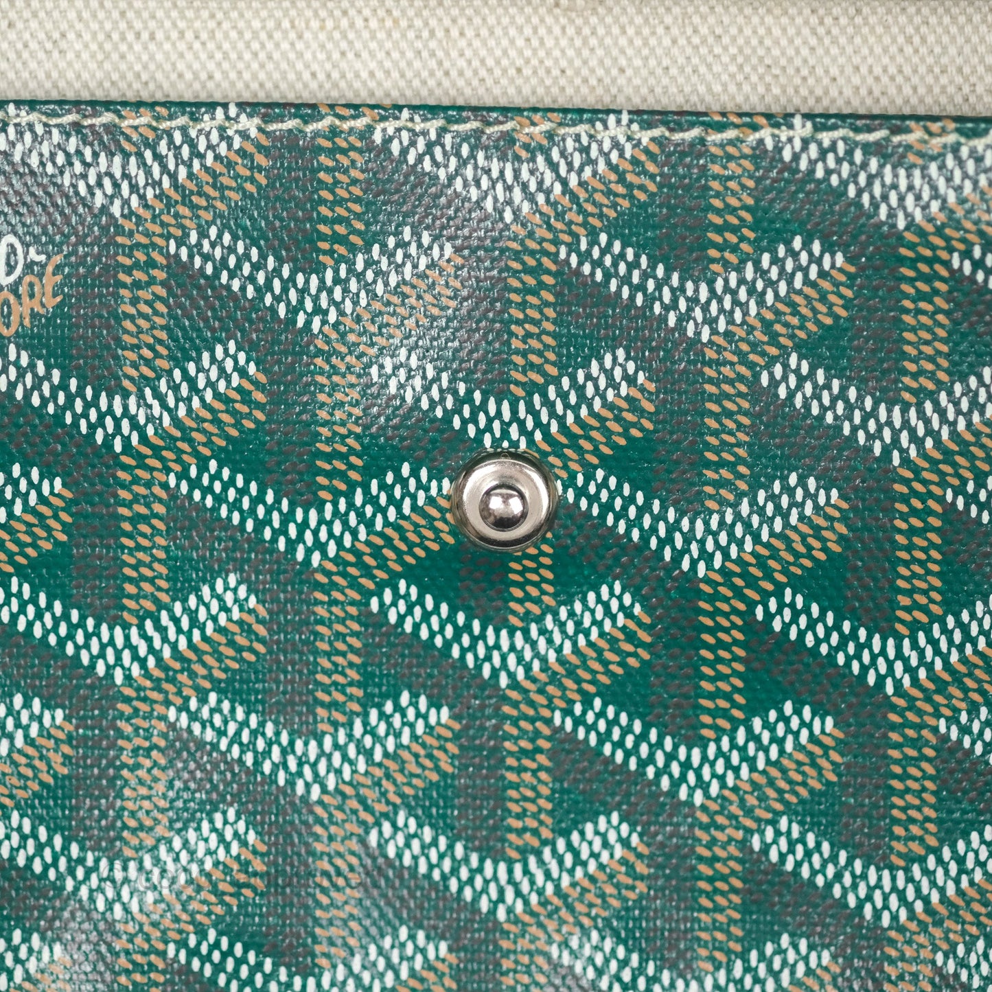 Goyard Bohème Hobo Bag Green Goyardine Canvas