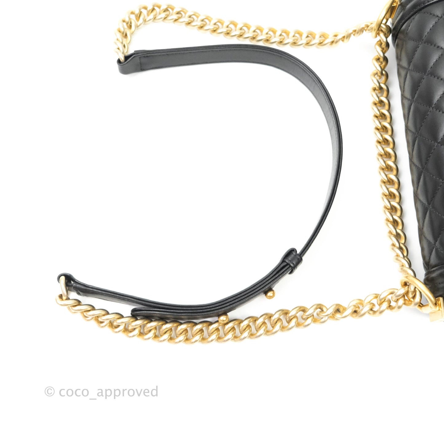 Chanel Quilted Medium Lambskin Boy Flap Aged Gold Hardware