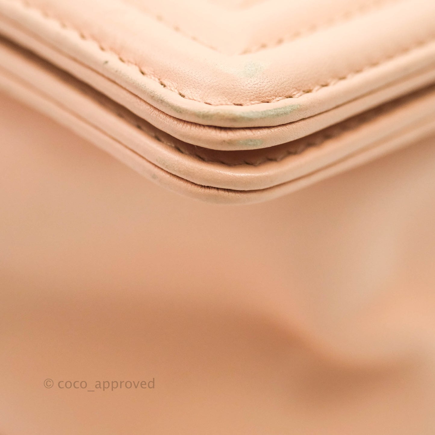 Chanel Boy New Medium Quilted Pink Calfskin Ruthenium Hardware