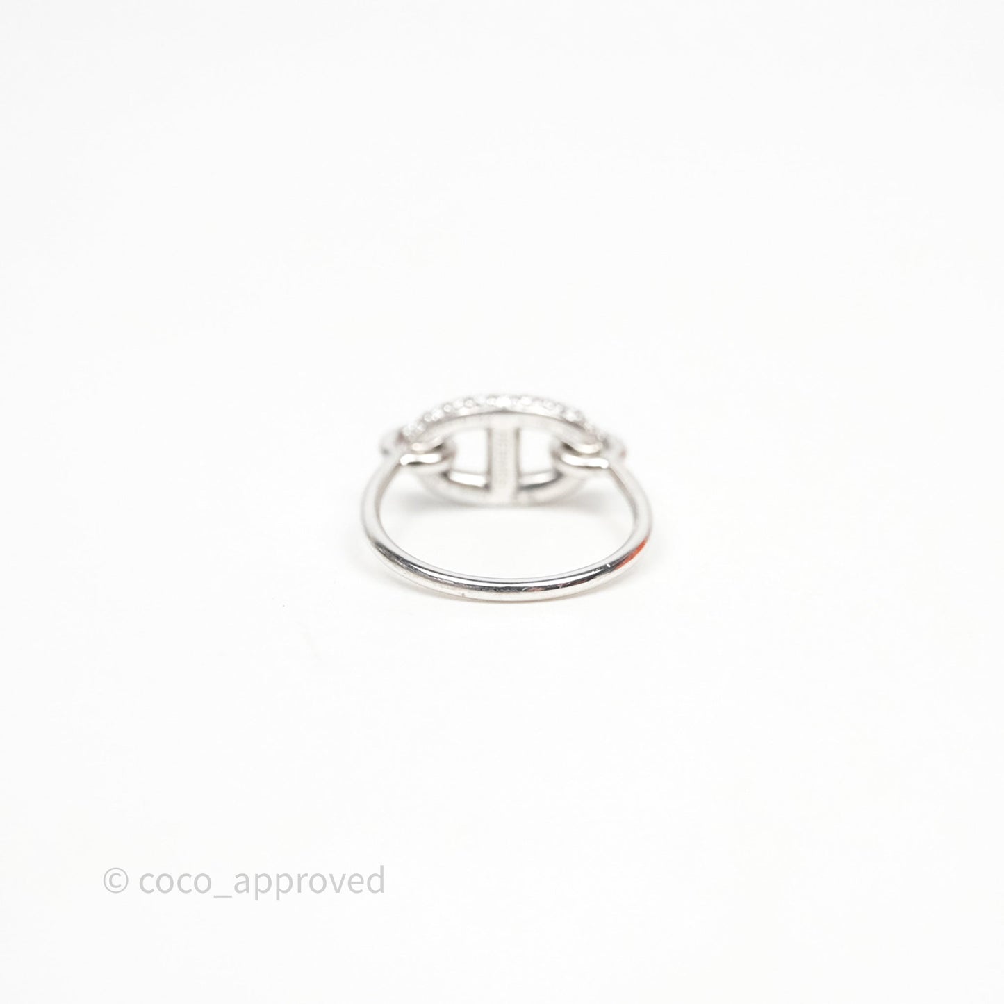 Hermès Farandole Diamonds Ring White Gold