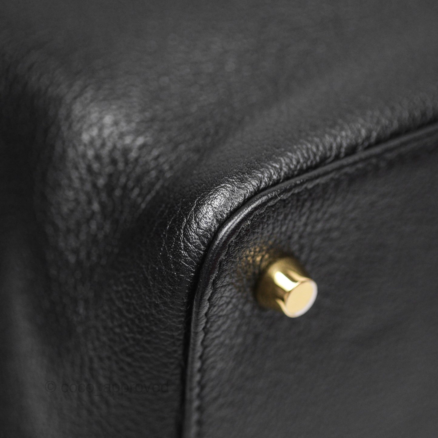 Hermès ToolBox 26 Noir 89 Taurillon Novillo Gold Hardware