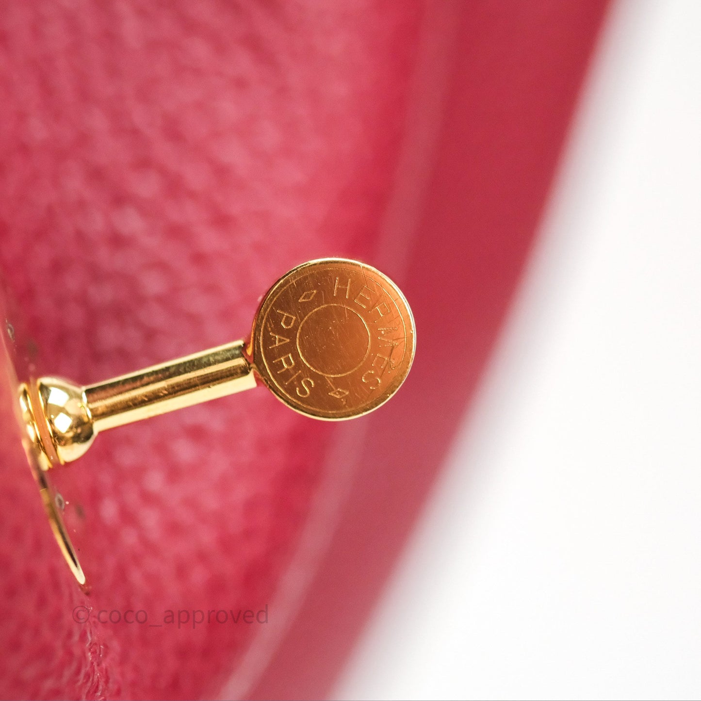 Hermès Lindy 30 Rouge Grenat K1 Clemence Gold Hardware