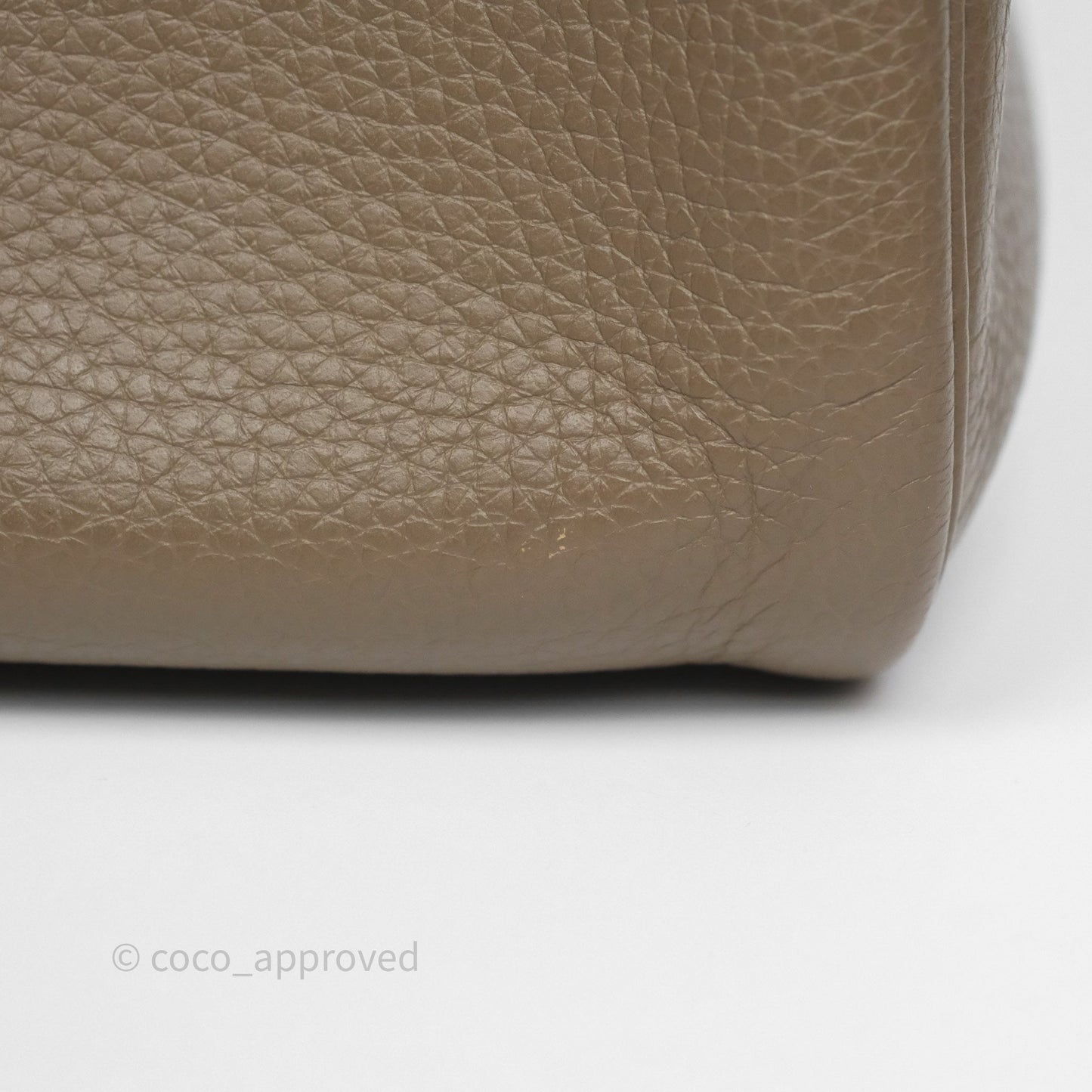 Hermès Lindy 30 Etoupe 18 Clemence Palladium Hardware