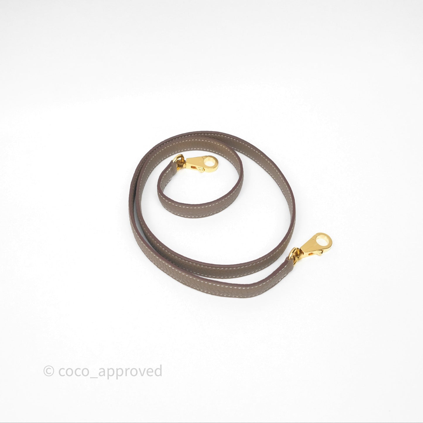 Hermès Kelly 25 Etoupe 18 Retourne Togo Gold Hardware
