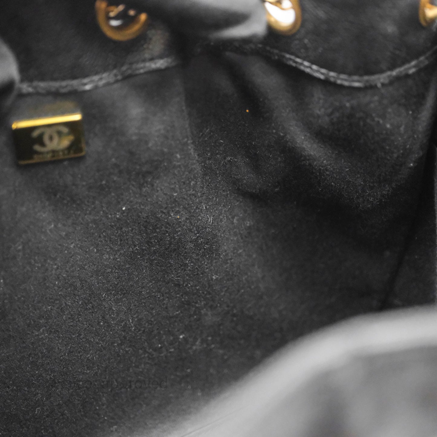 Chanel 25 Small Bag Black Caviar Aged Gold Hardware