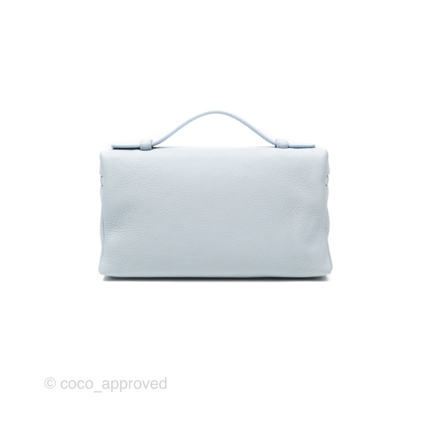 Loro Piana Extra Pocket L19 Blue Grained Calfskin