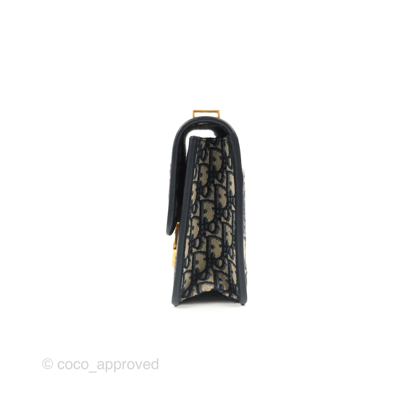 Dior 30 Montaigne Bag Blue Dior Oblique Jacquard