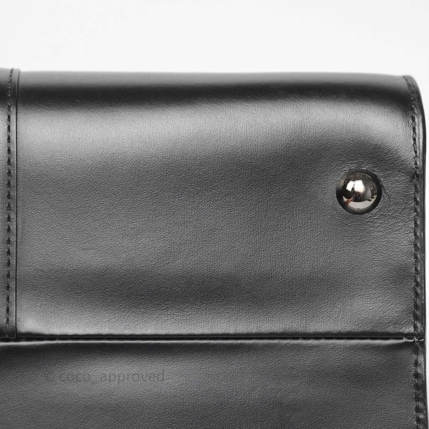 Delvaux Brillant L'Humour MM Black Calfskin