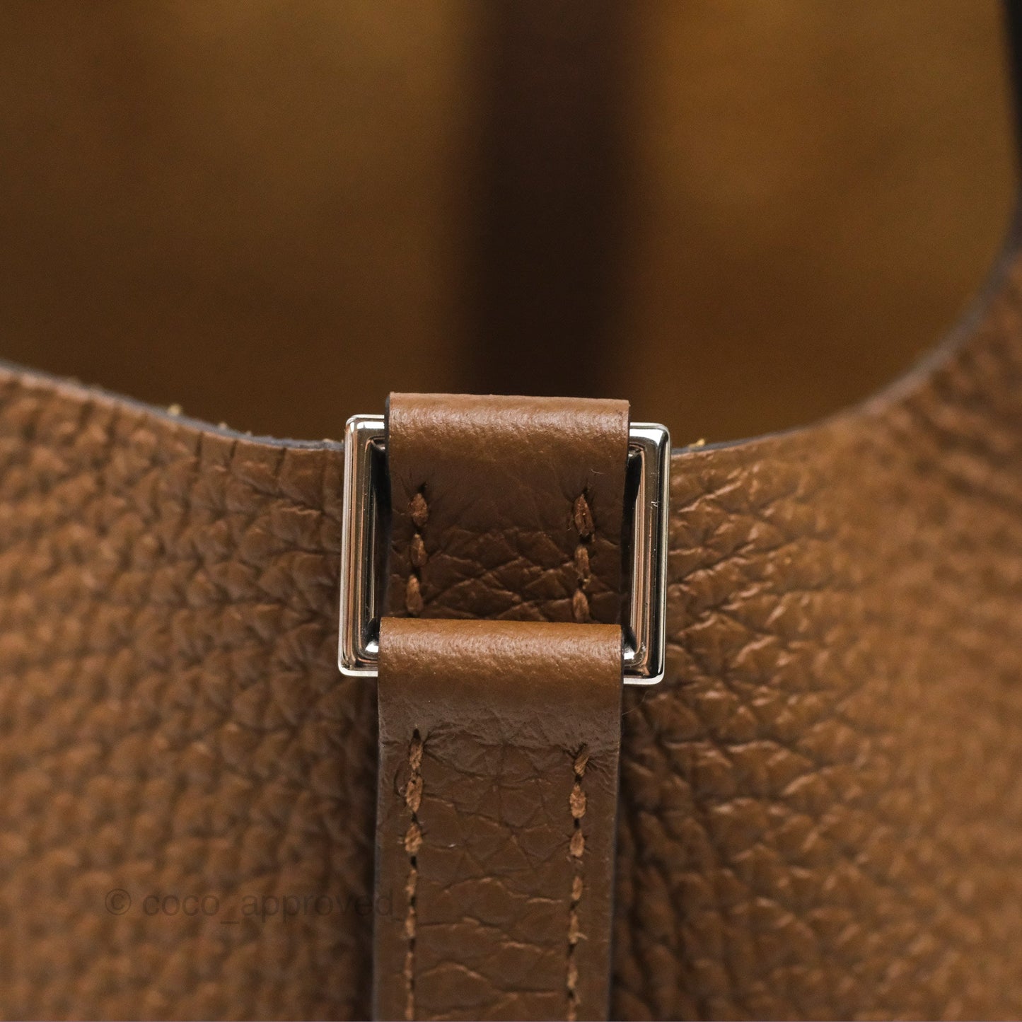 Hermès Picotin Lock 18 Alezan 3G/ Biscuit 48 Clemence Palladium Hardware