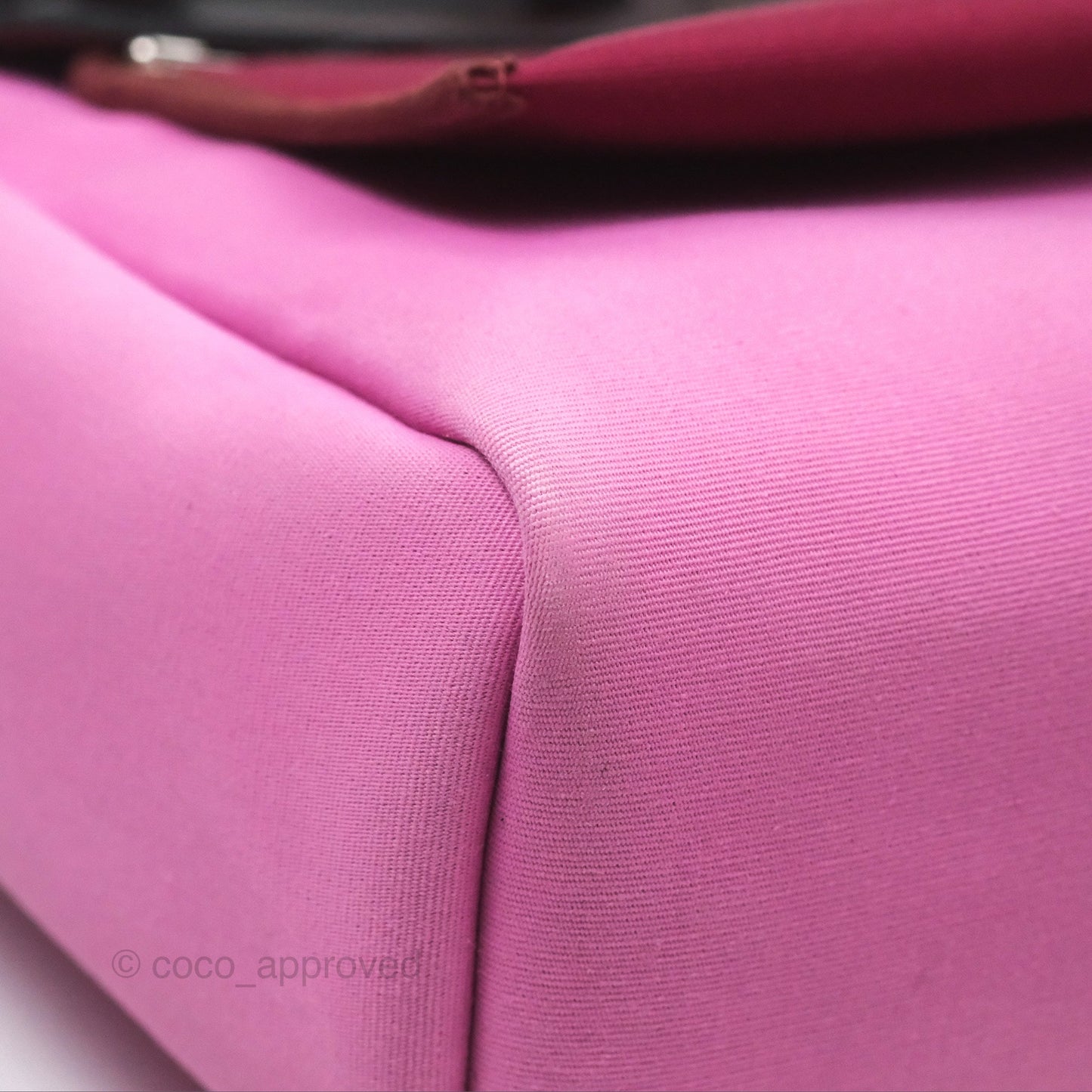 Hermès Herbag Zip 31 Retourne Rose Bubblegum L4/ Rubis B5 Canvas Palladium Hardware