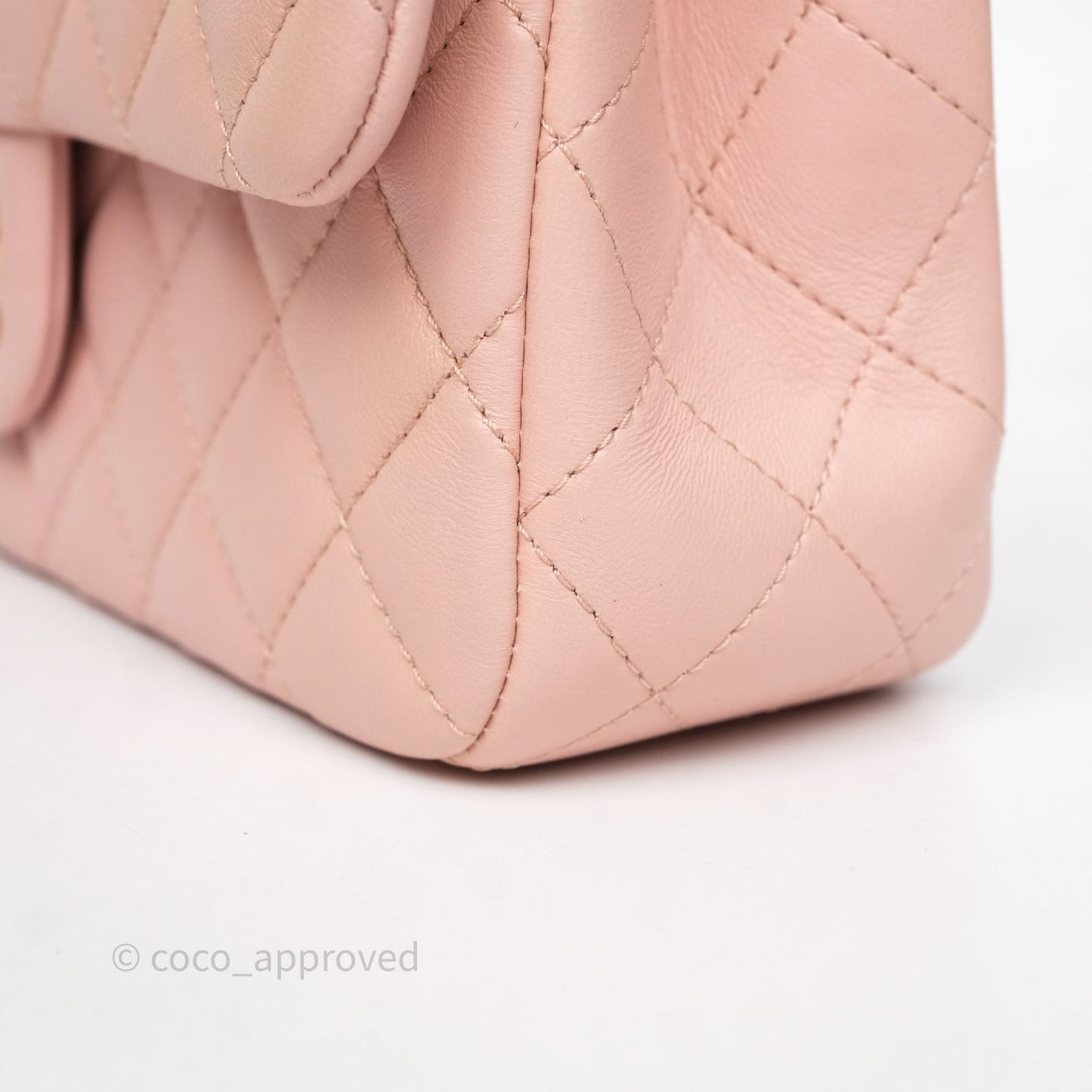 Chanel Quilted Flap Bag With Camellia Adjustable Lambskin Pink Aged Gold Hardware