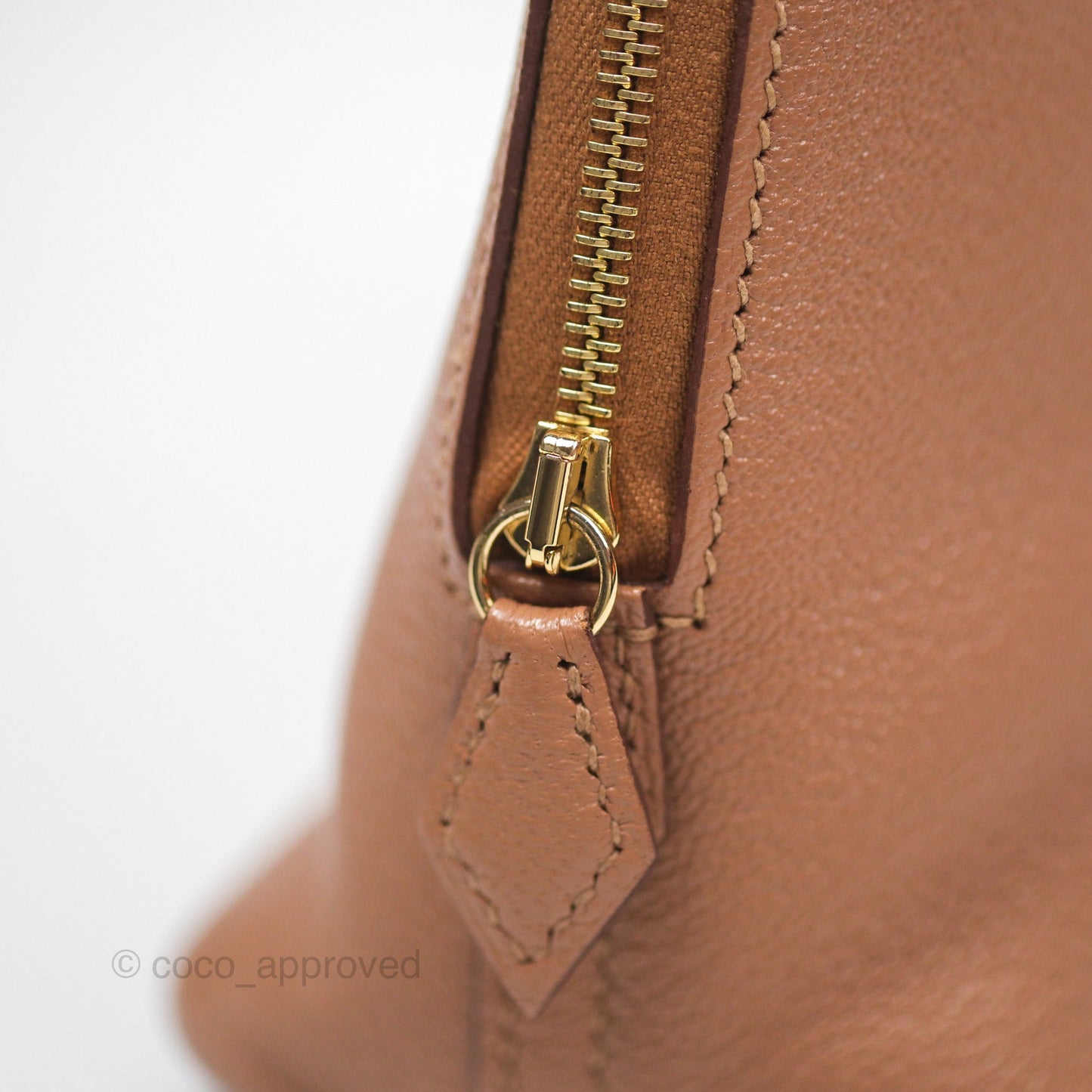 Hermès Bolide Mini 1923 Quebracho 2J Chevre Mysore Gold Hardware