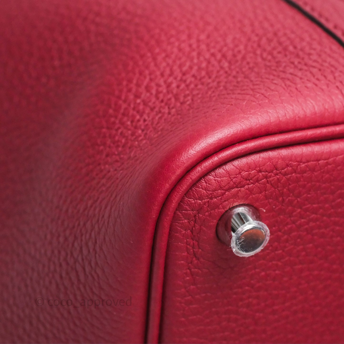 Hermès Picotin Lock 18 Rouge Grenat K1 Clemence Palladium Hardware