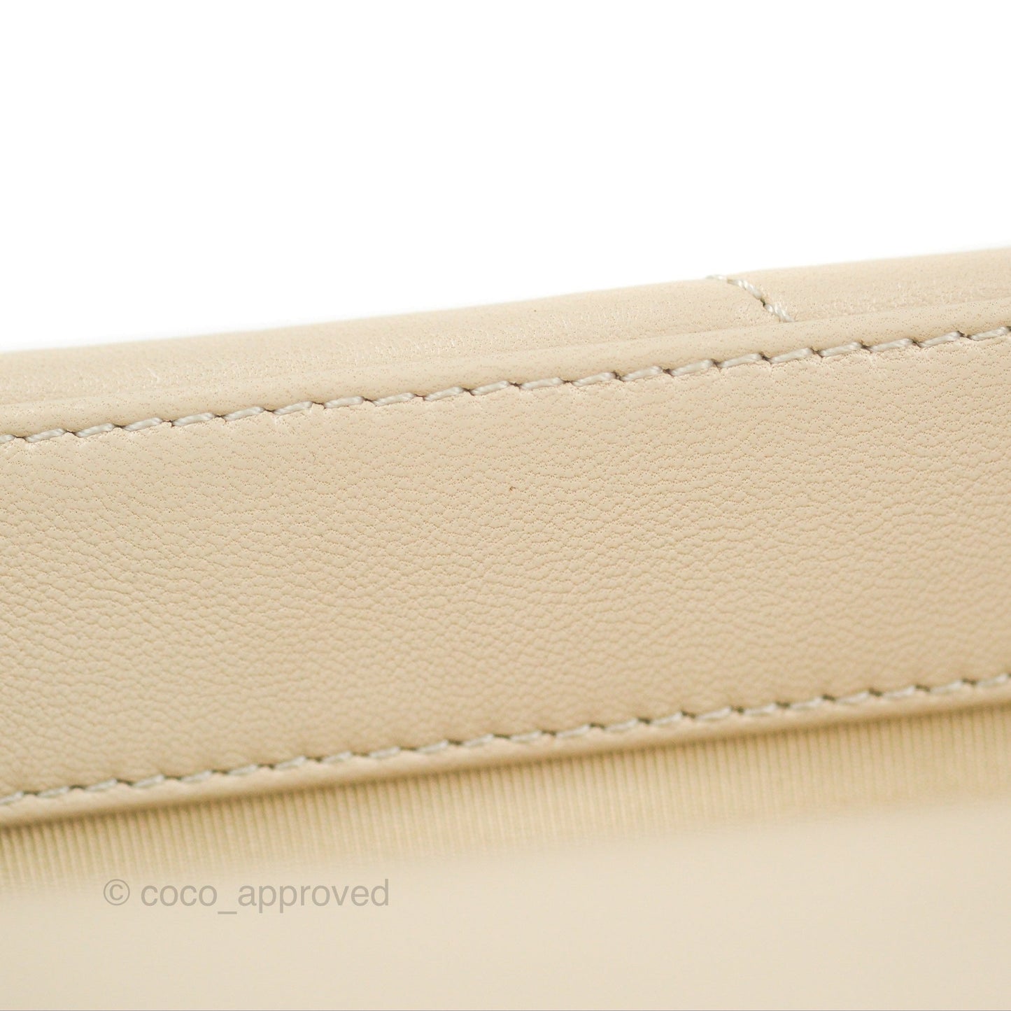 Chanel 19 Small Ivory Beige Mixed Hardware