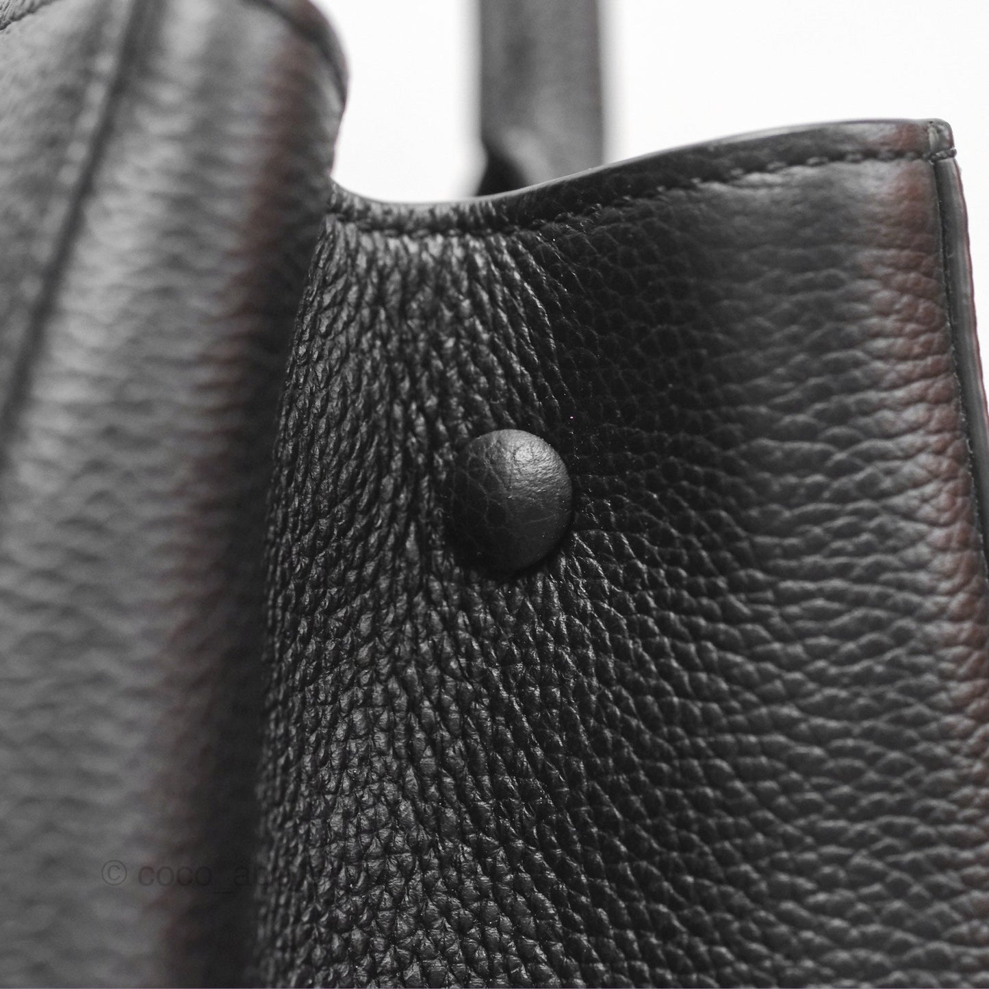 Chanel Small Neo Executive Tote Bag Black Grained Calfskin