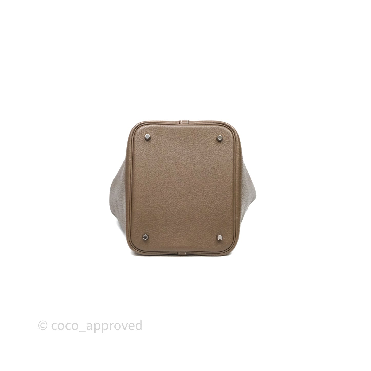 Hermès Picotin Lock 22 Etoupe Clemence Palladium Hardware