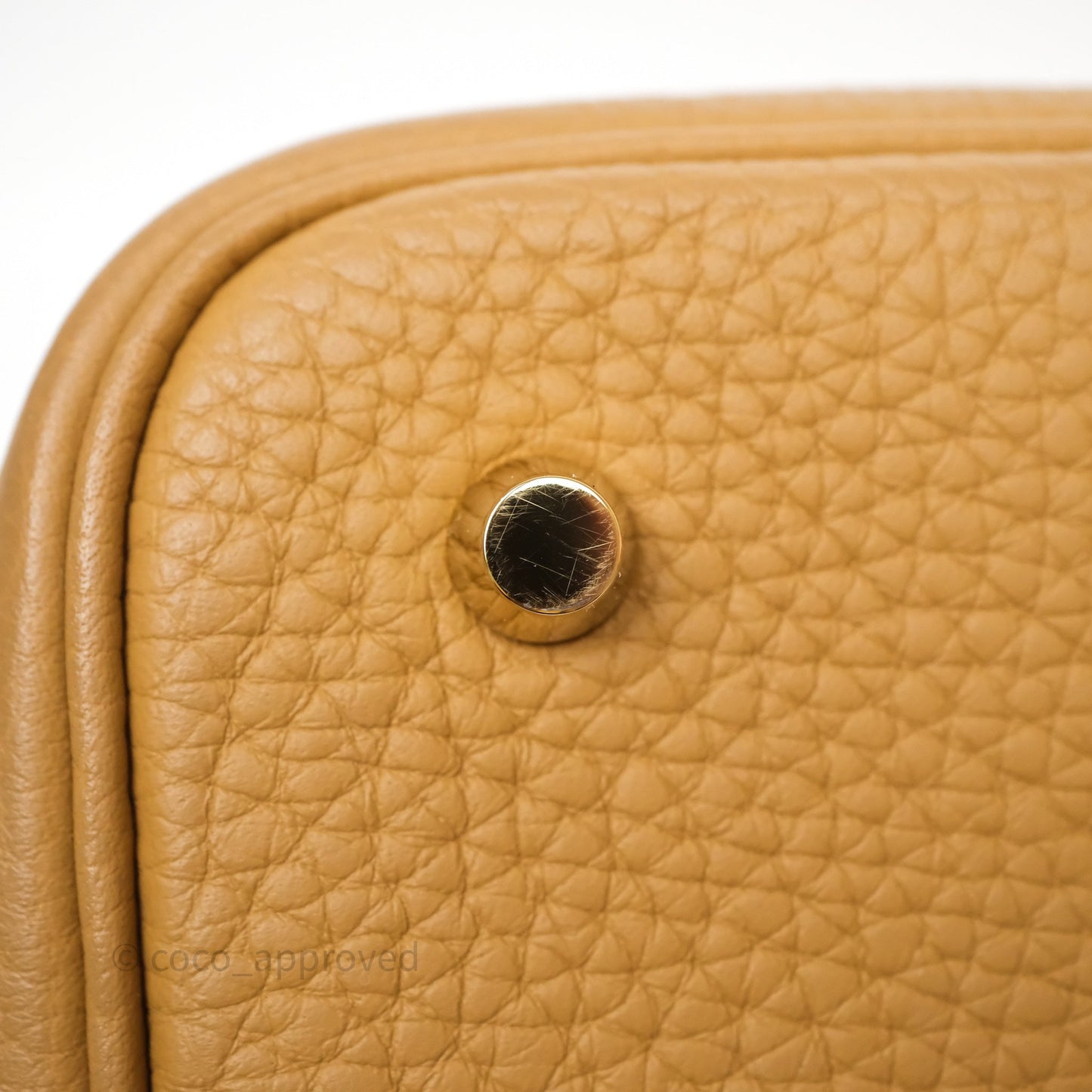 Hermès Picotin 22 Biscuit 4B Clemence Gold Hardware