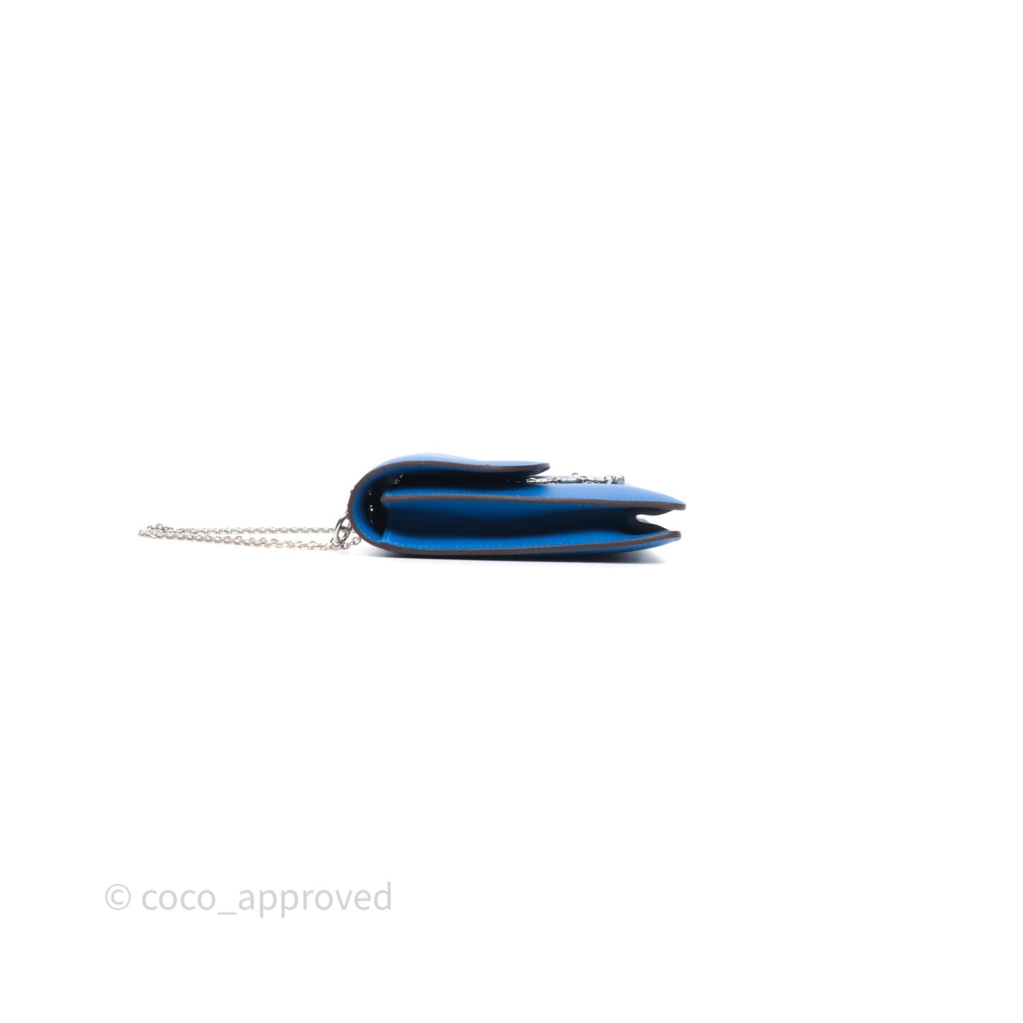 Hermès Catenina Bleu de Galice S7 Swift Palladium Hardware