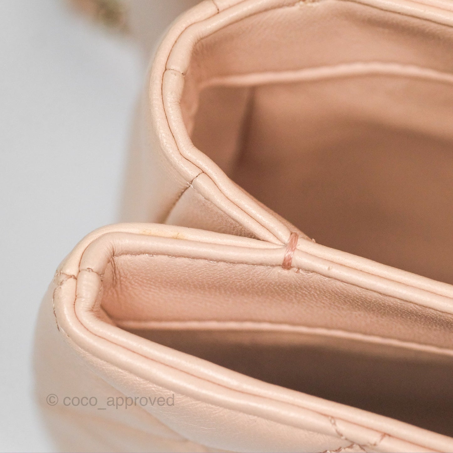Chanel Trendy CC Small Beige Lambskin Gold Hardware