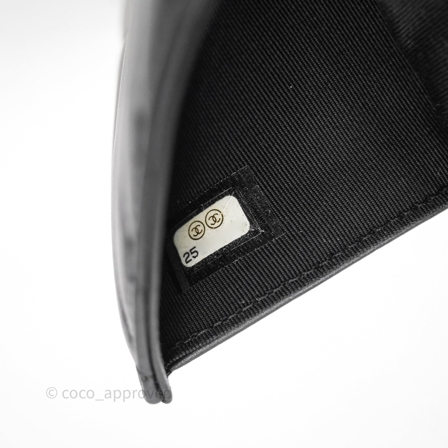 Chanel Chevron Reissue Wallet So Black Aged Calfskin