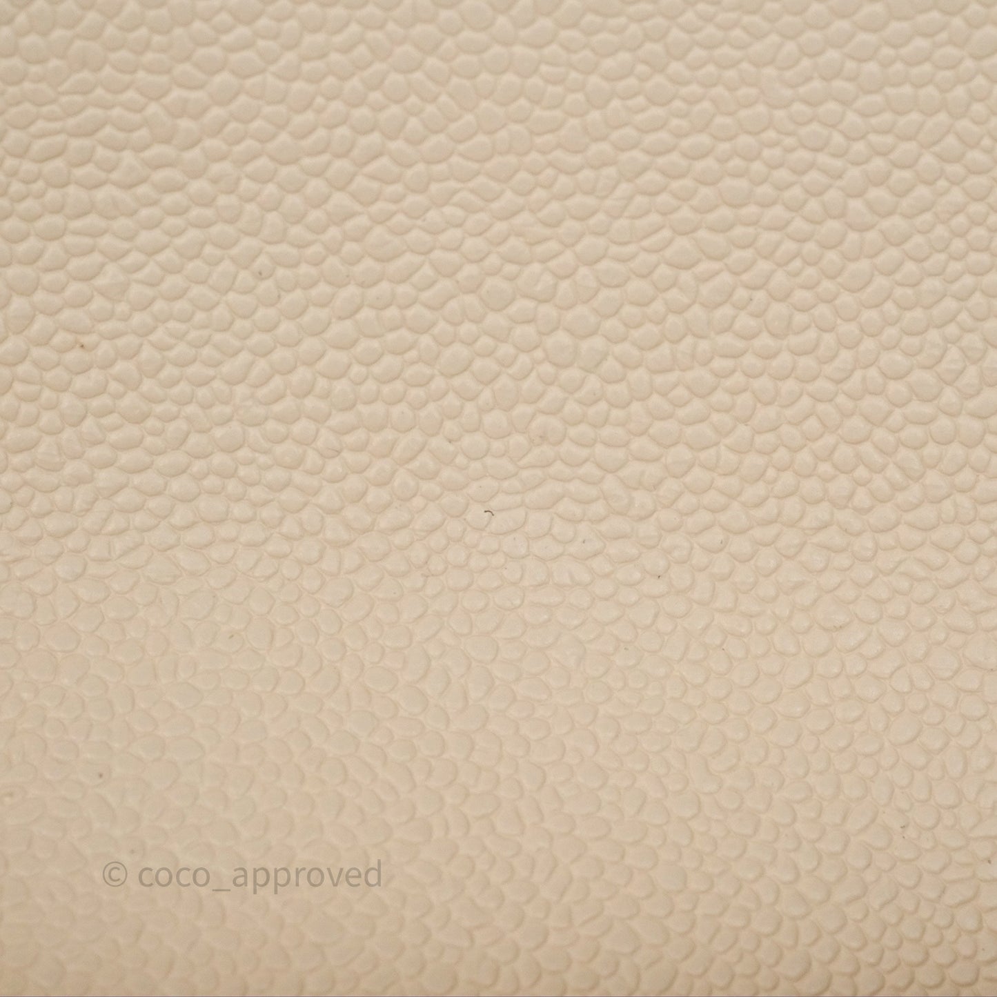 Chanel Medium Boy Chevron Beige Caviar Ruthenium Hardware