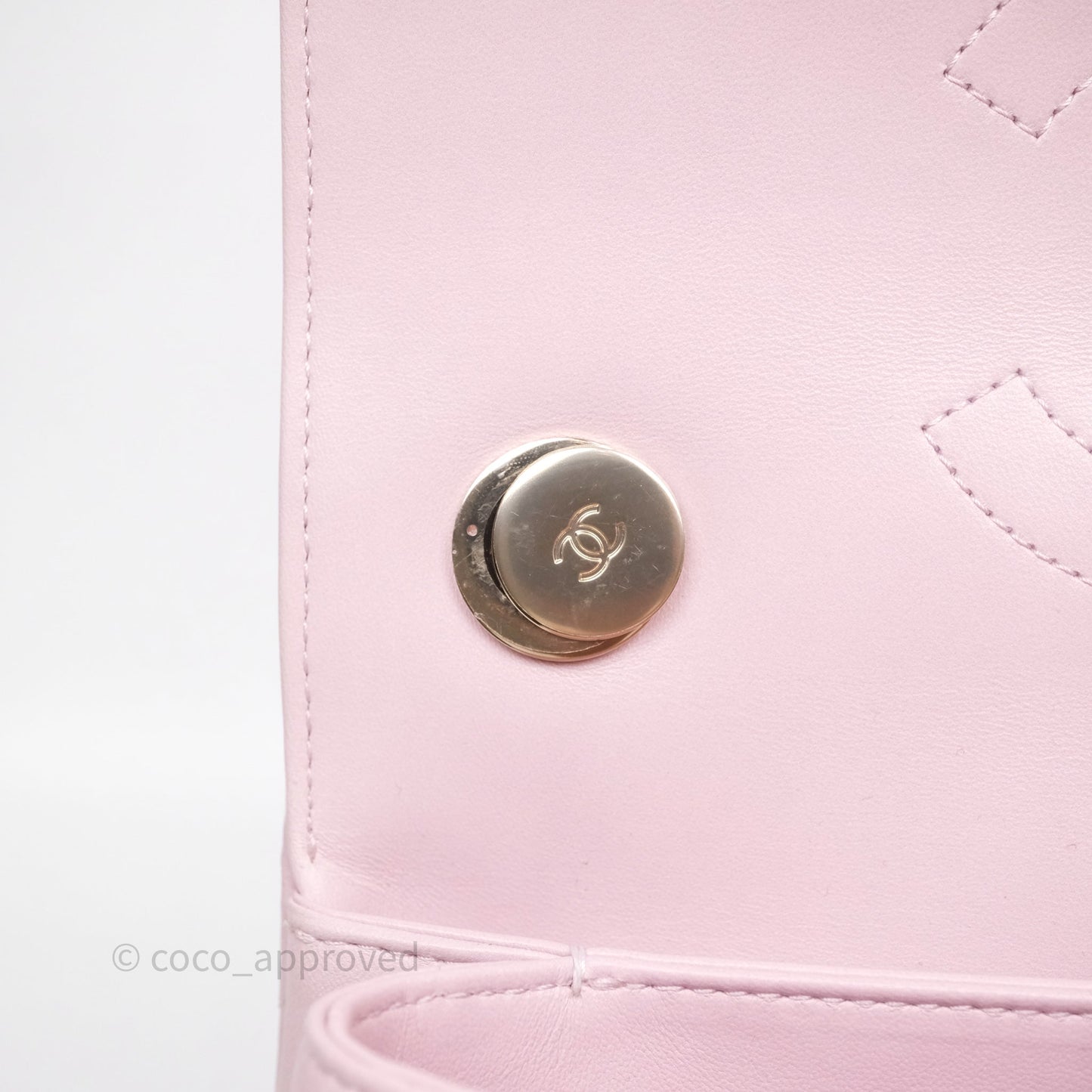 Chanel Small Trendy CC Lilac Lambskin Gold Hardware