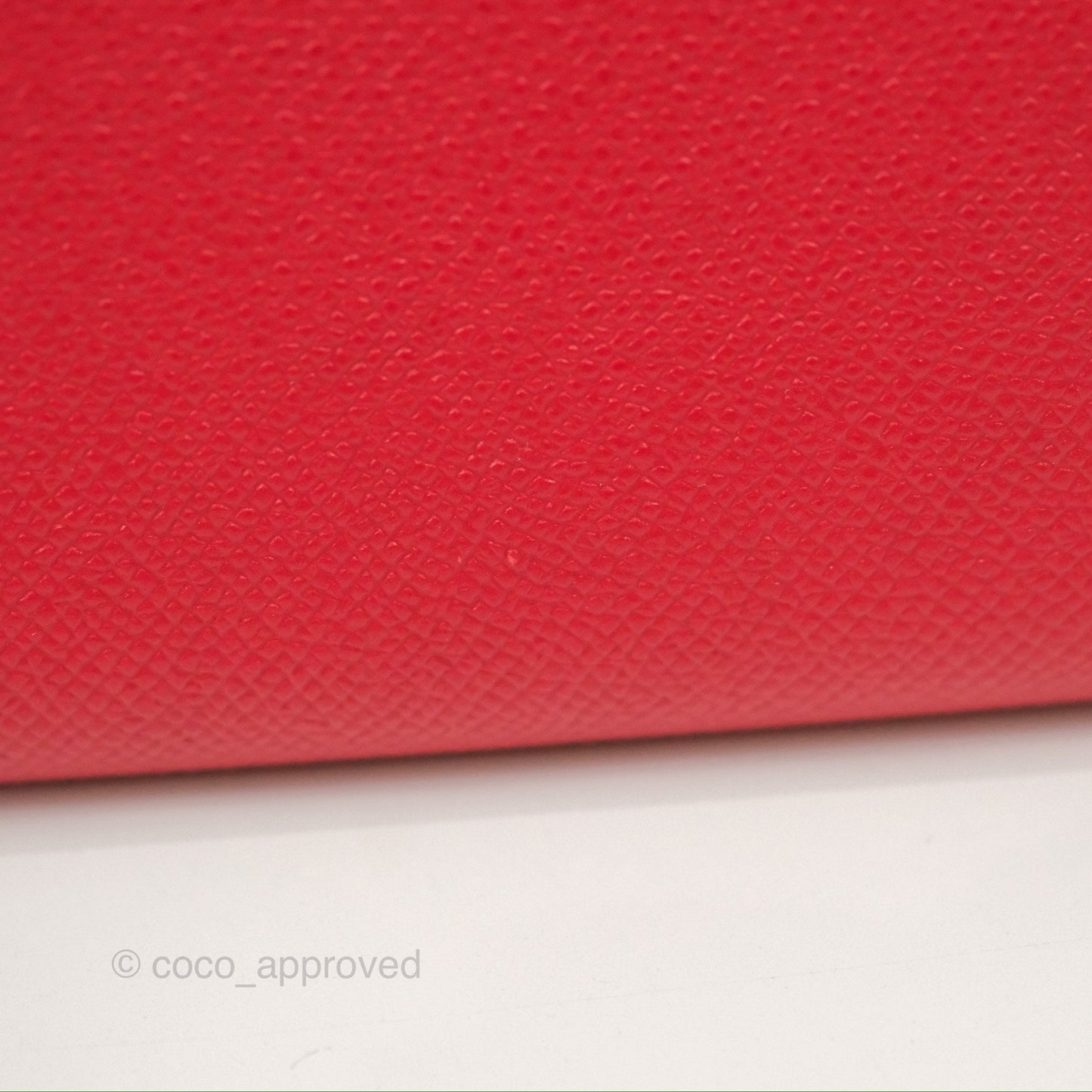 Hermès Kelly Wallet Rouge Casaque Epsom Gold Hardware