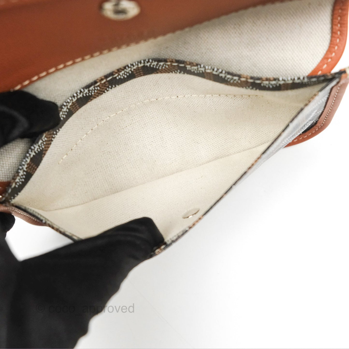 Goyard Bohème Hobo Bag Black & Tan