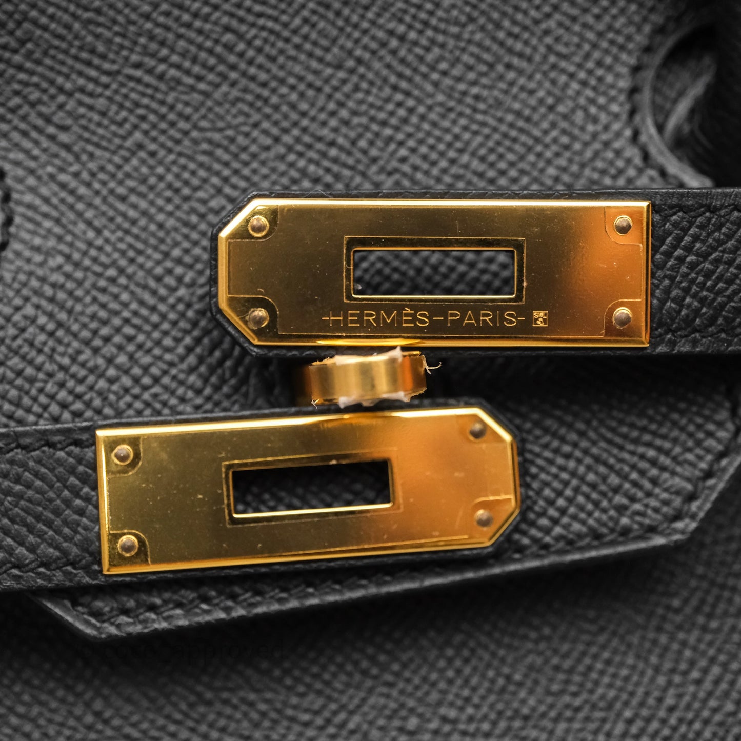 Hermès Birkin 30 Black Noir 89 Epsom Gold Hardware