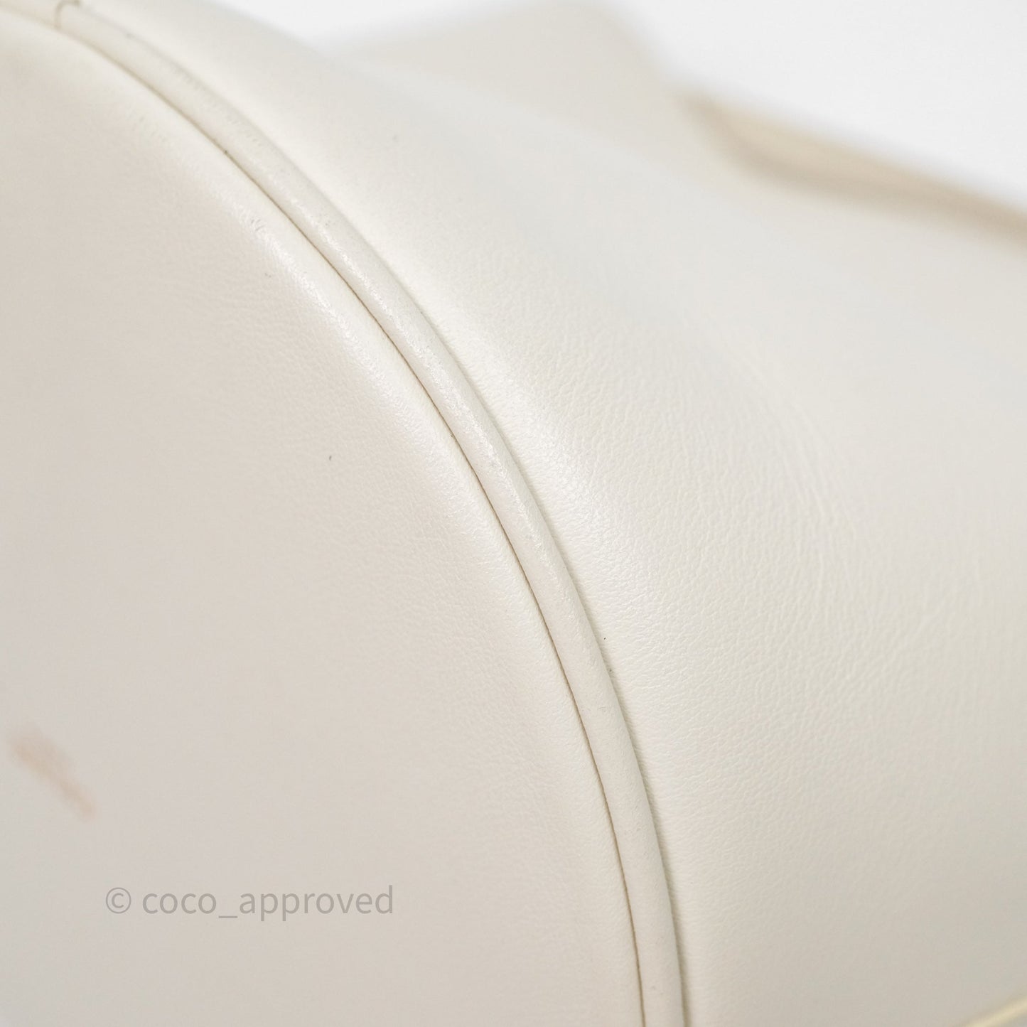 Celine Teen Bucket 16 Bag Ivory White Calfskin